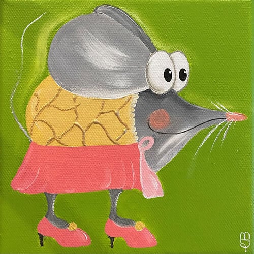 15x15 cm Maus "Margot"