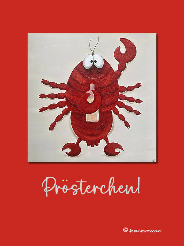 Karte "Prösterchen!"