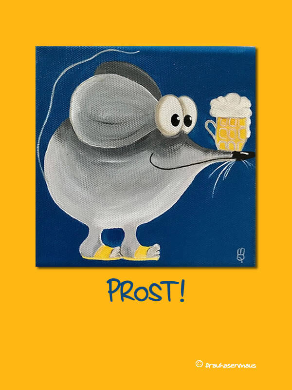 Karte "Prost!"