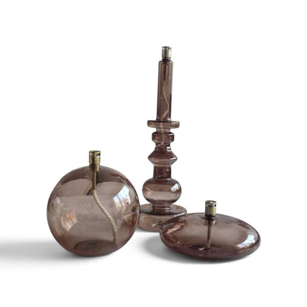 Olielampen set Round - set van 3