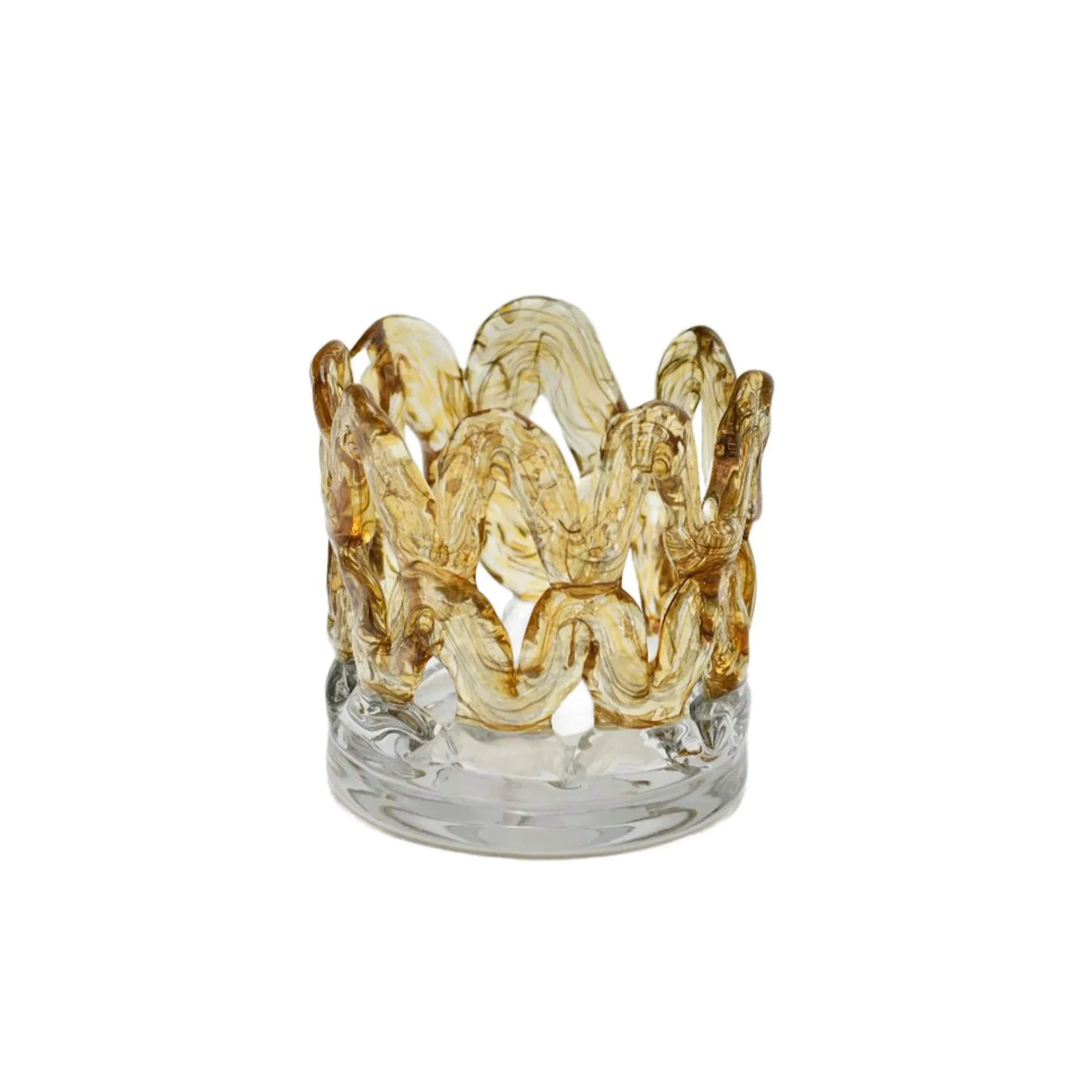 Colmore waxinelichthouder- FUEGO  gold