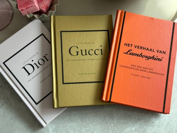 Decoratieboeken | Tafelboeken | Dior | Gucci | Lamborghini