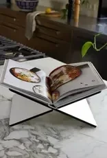 Kitchen Trend | Boek standaard | Wit met subtiel houtpatroon