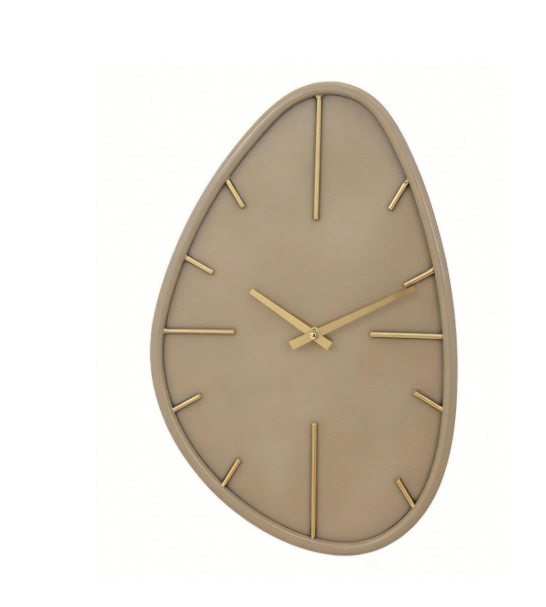 Wandklok - beige 48 cm