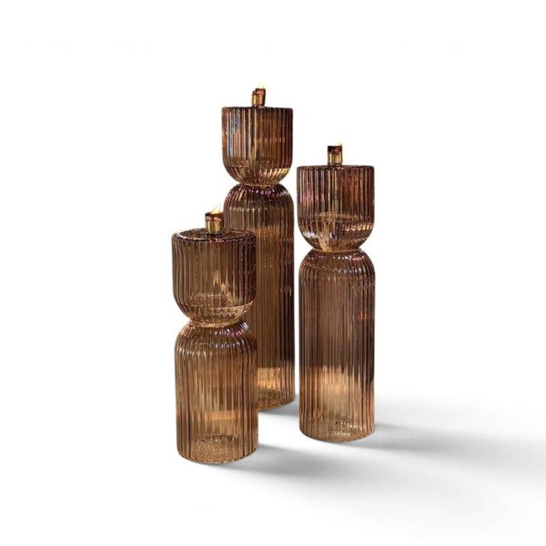 Ribelle champagne brass - Set van 3