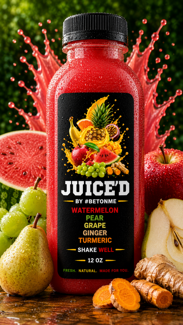Watermelon, Pear, Grape, Ginger & Turmeric