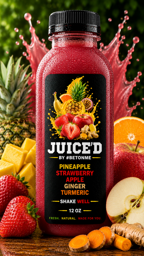 Pineapple, Strawberry, Apple, Ginger, Turmeric