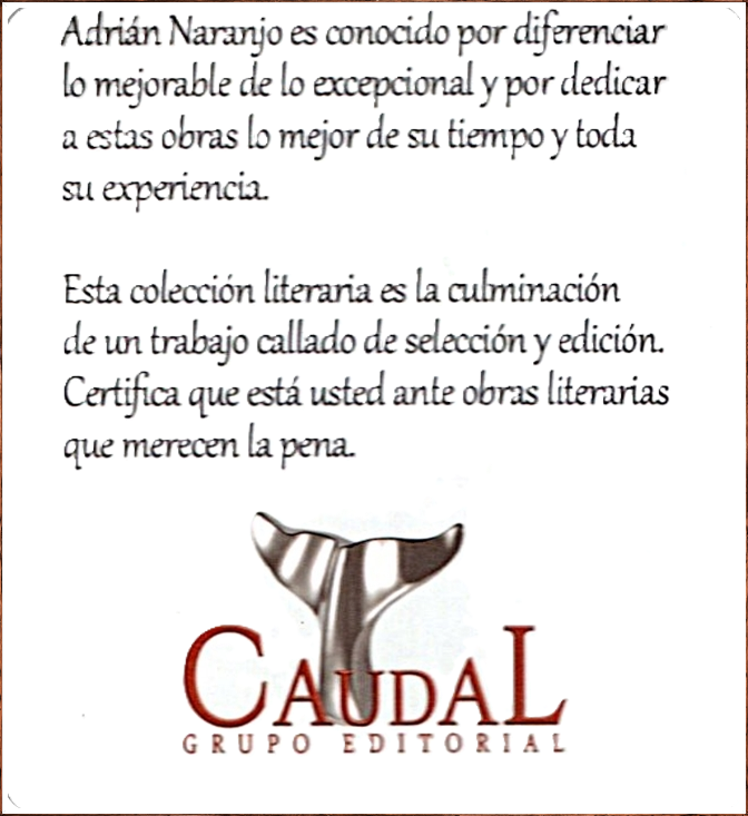 La bóveda de los recuerdos. Carlos Alonso Saínz. ADRIAN NARANJO.ADARVE EDITORIAL