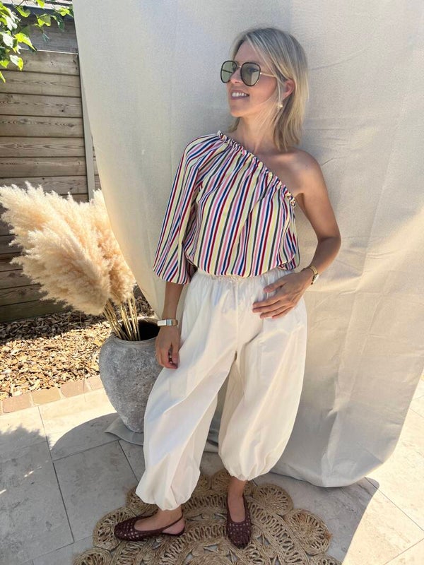 Louise - Ecru Balloon Pants