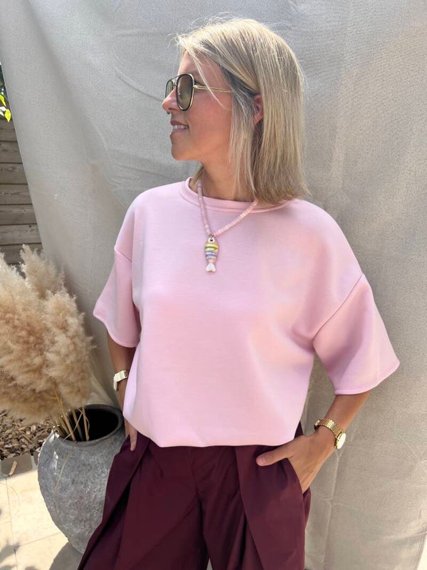 Necklace - Pink Fish