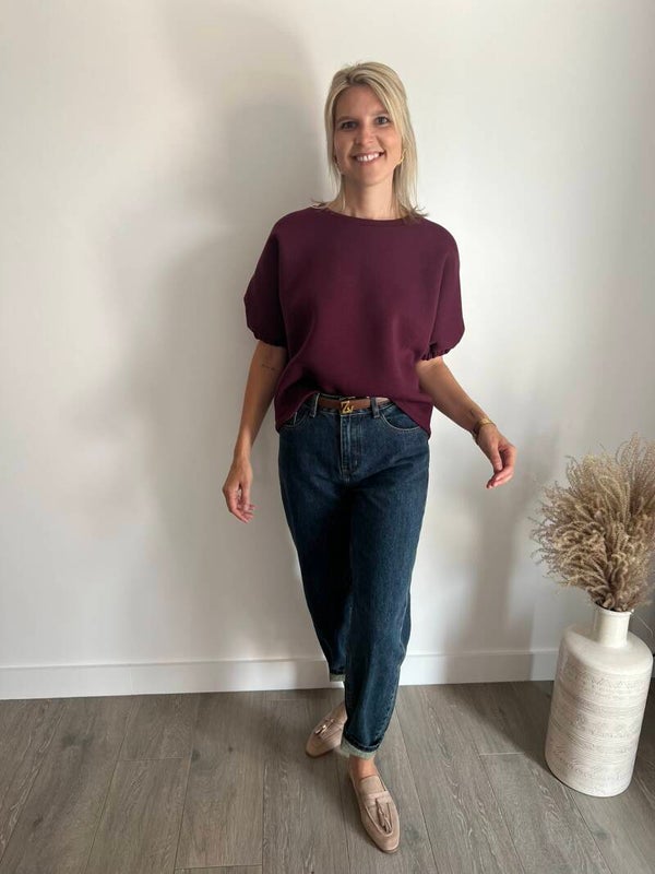 Marie-Alice - Bordeaux Sweater