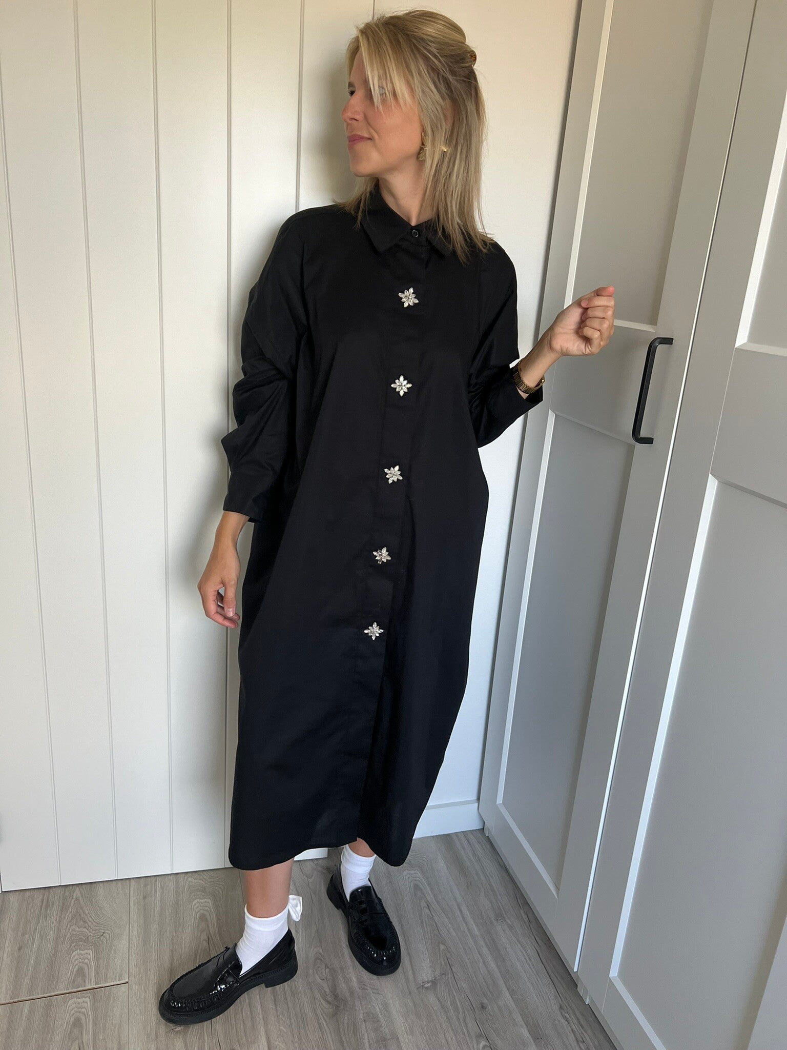 Cilou - Black Dress Strass