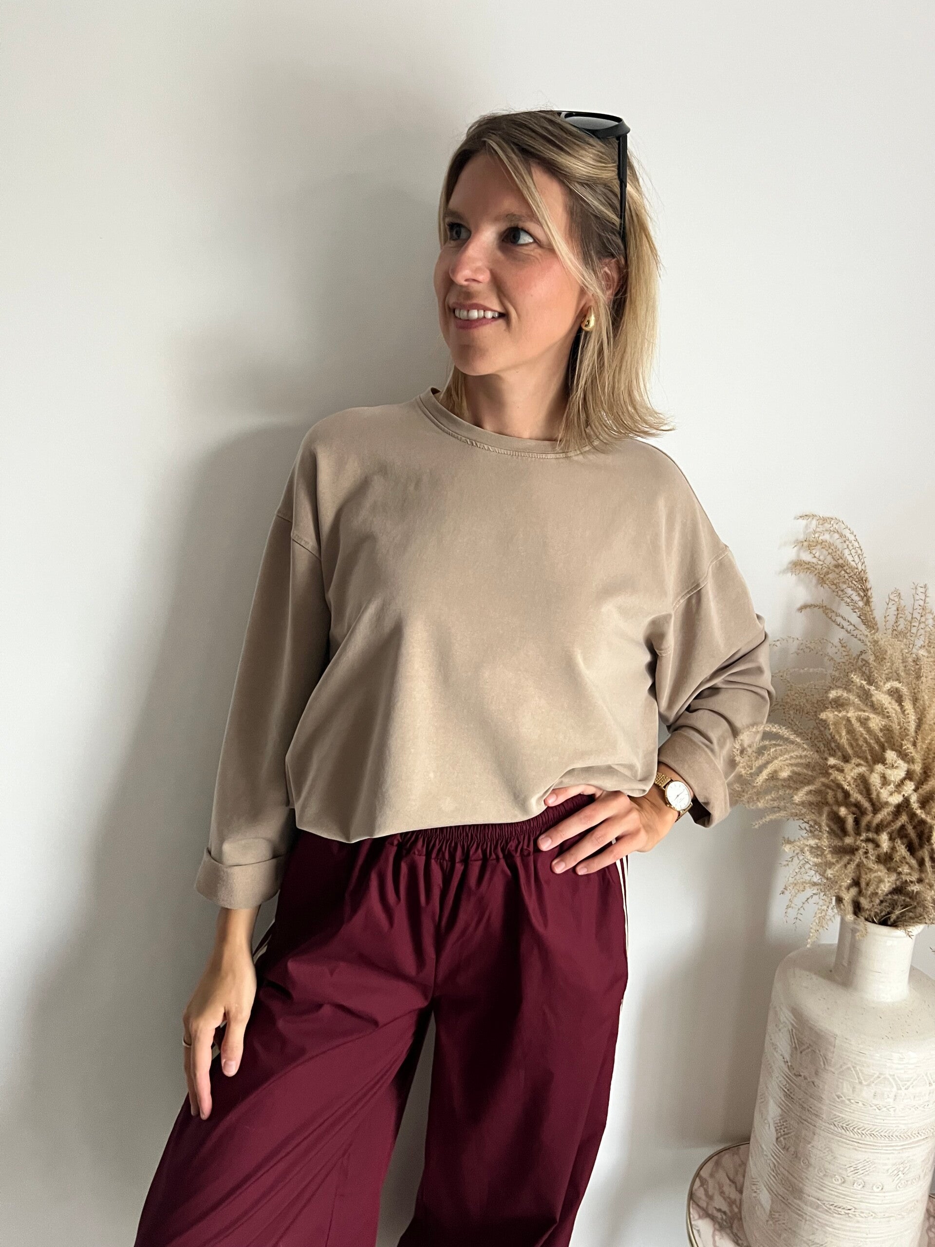 Laure - Camel Sweater