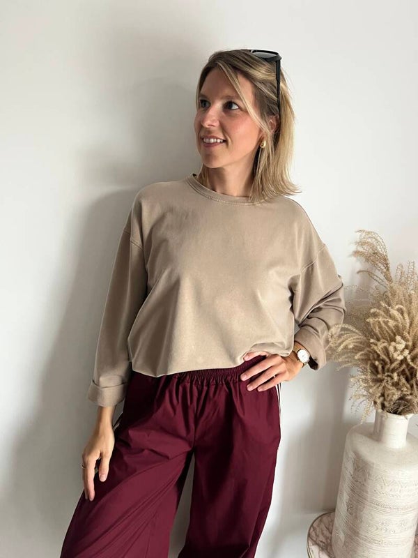 Laure - Camel Sweater