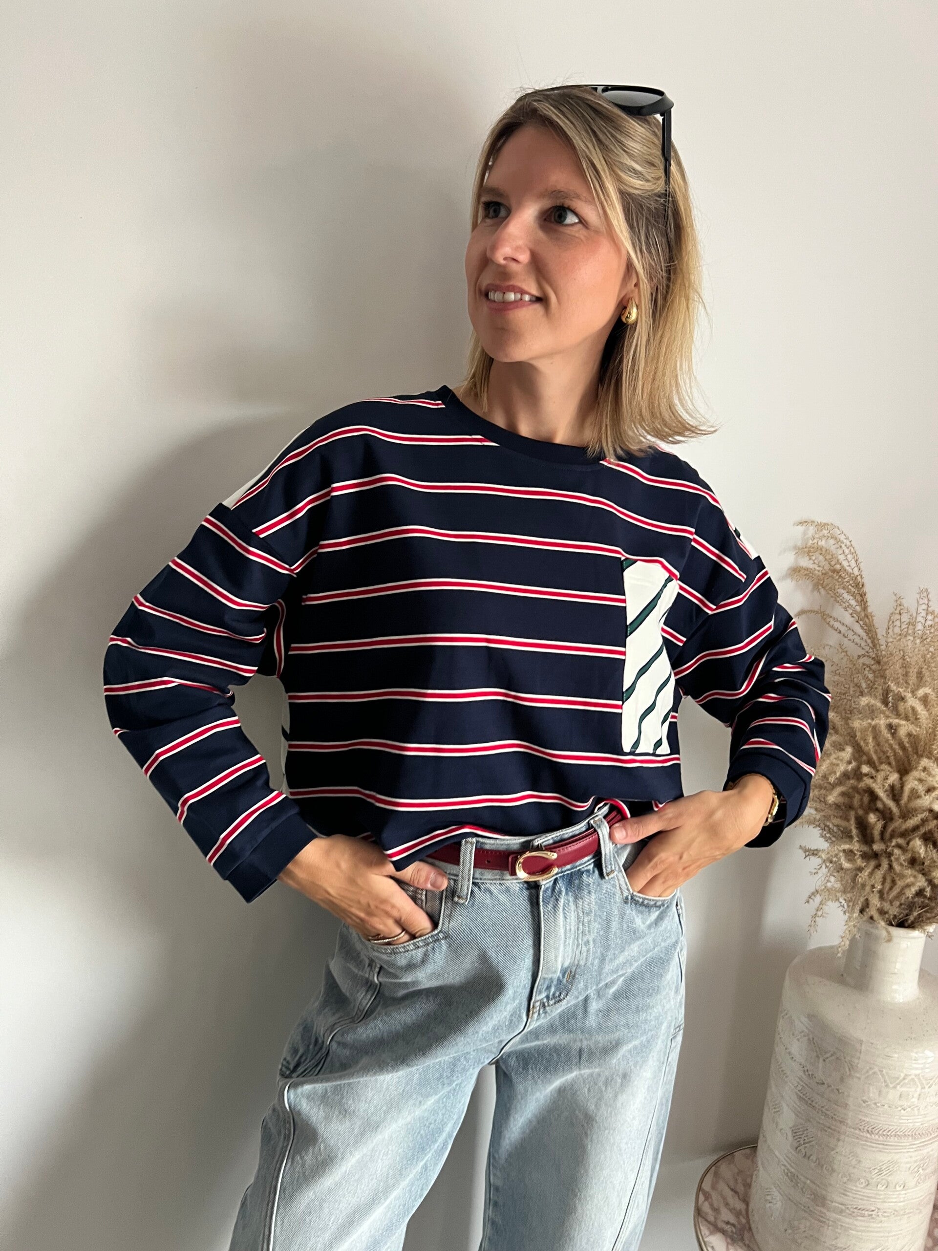 April - Striped Sweater