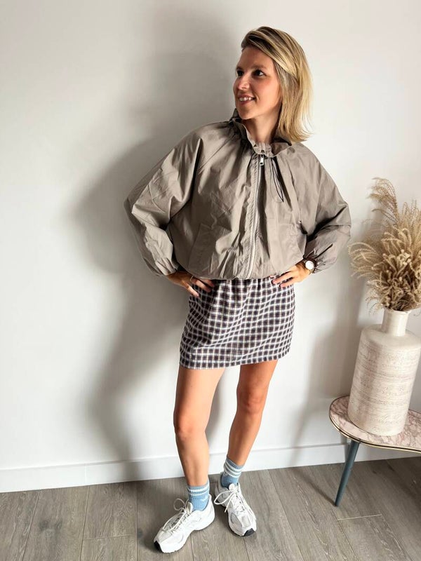 Jackie - Taupe Jacket