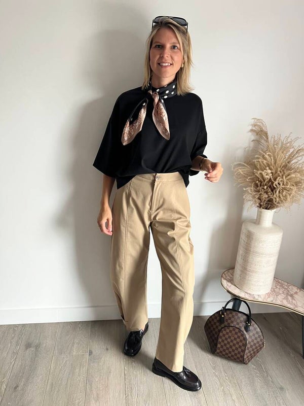 Loïs - Camel Balloon Pants