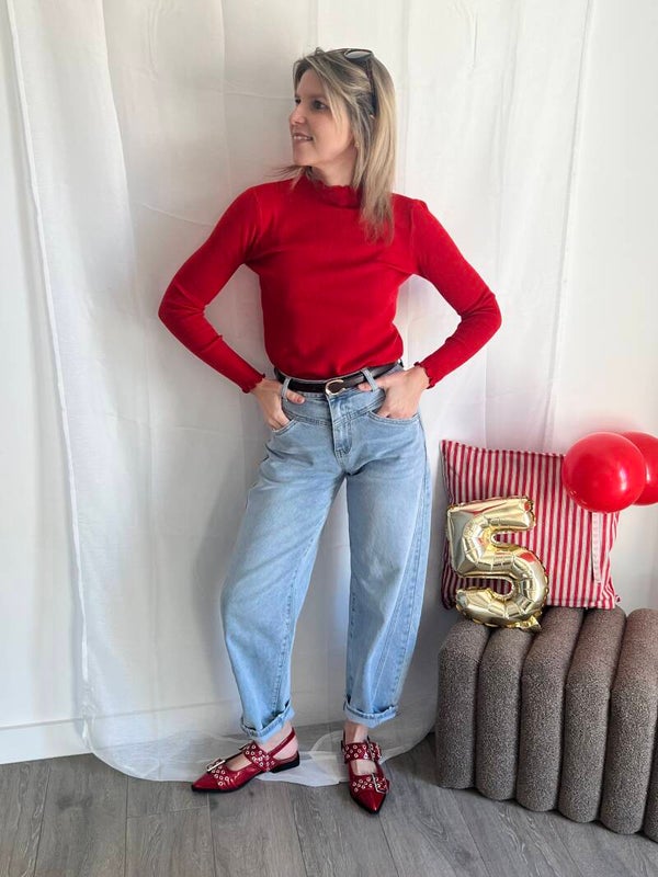 Manon - Light Barrel Denim