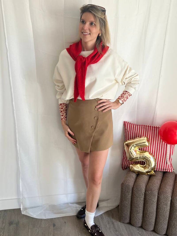 Hanna - Camel Skirt