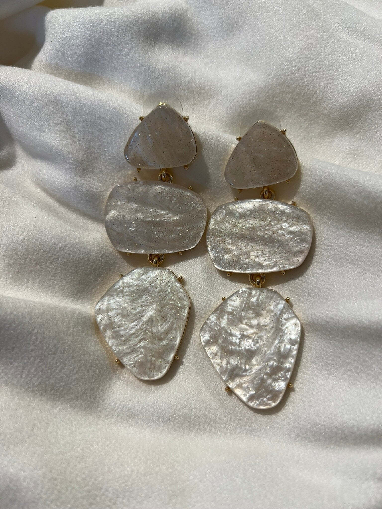 Earcandy - Gold & Ecru