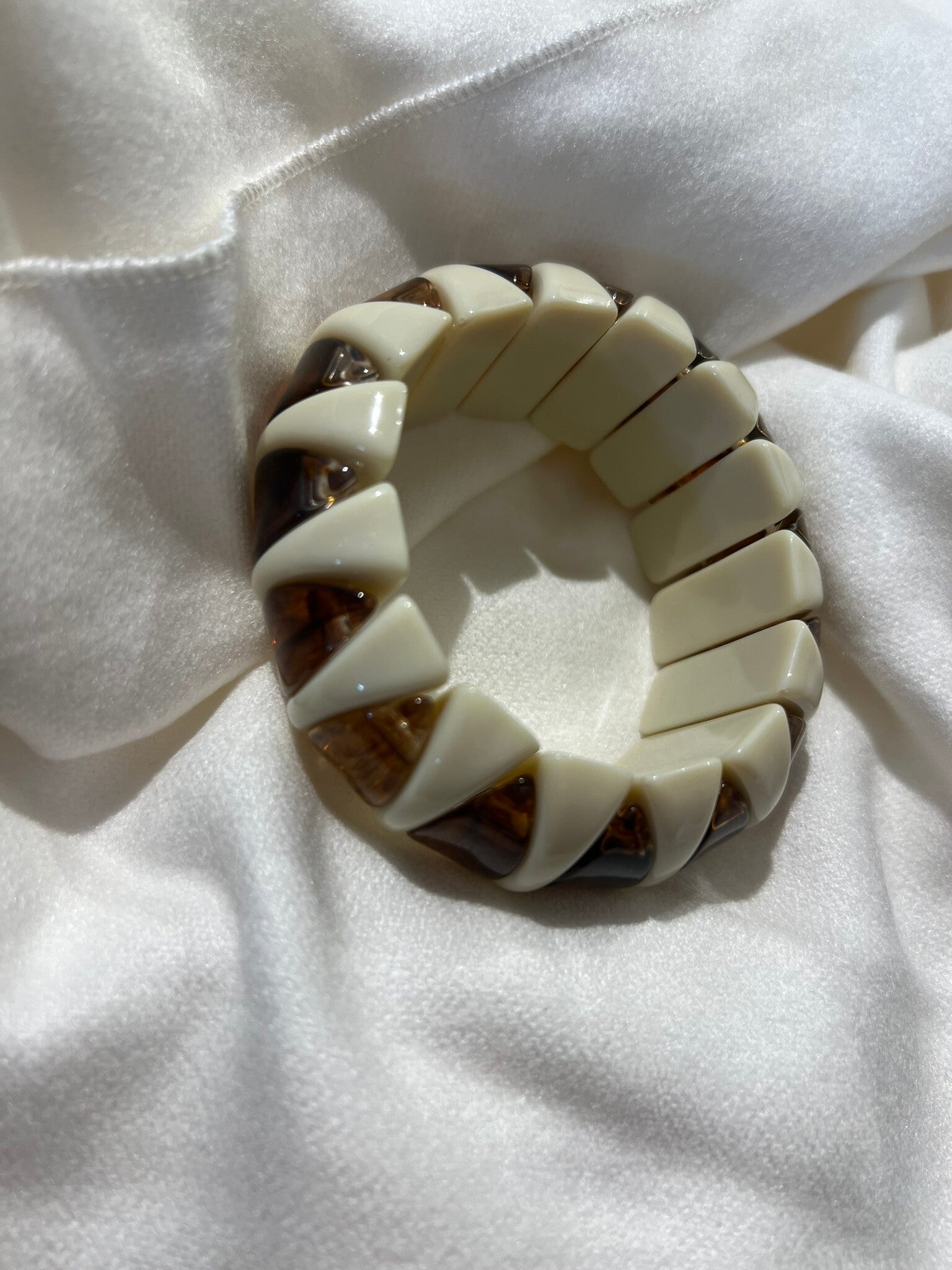 Bracelet - Beige & Brown