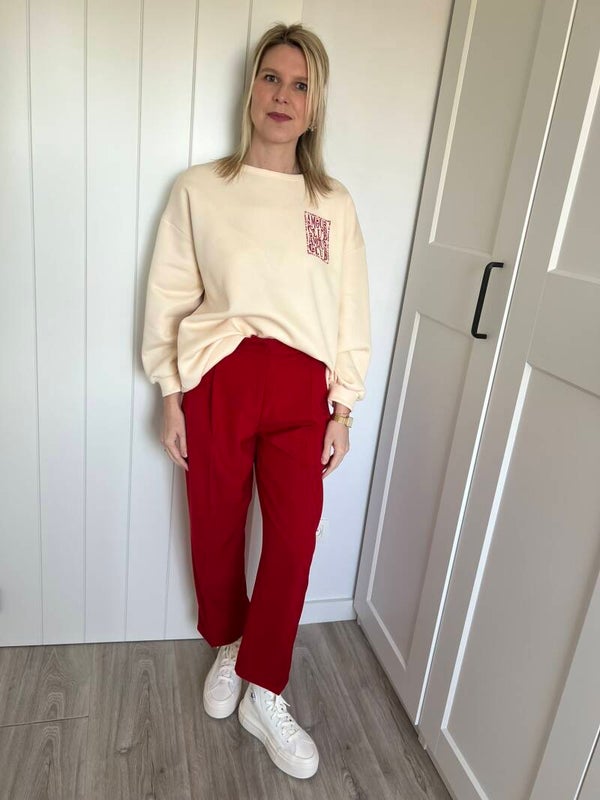 Sofia - Red Pants