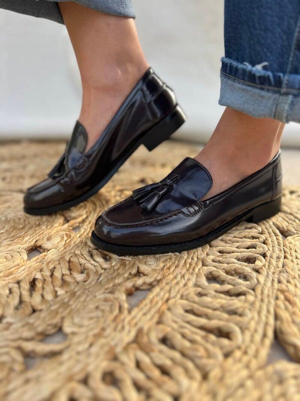 Bruine Loafers