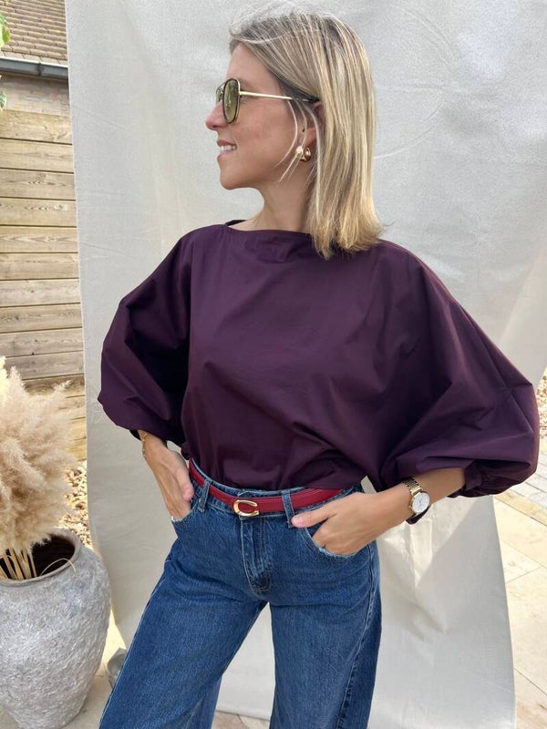 Jolie - Violet Blouse