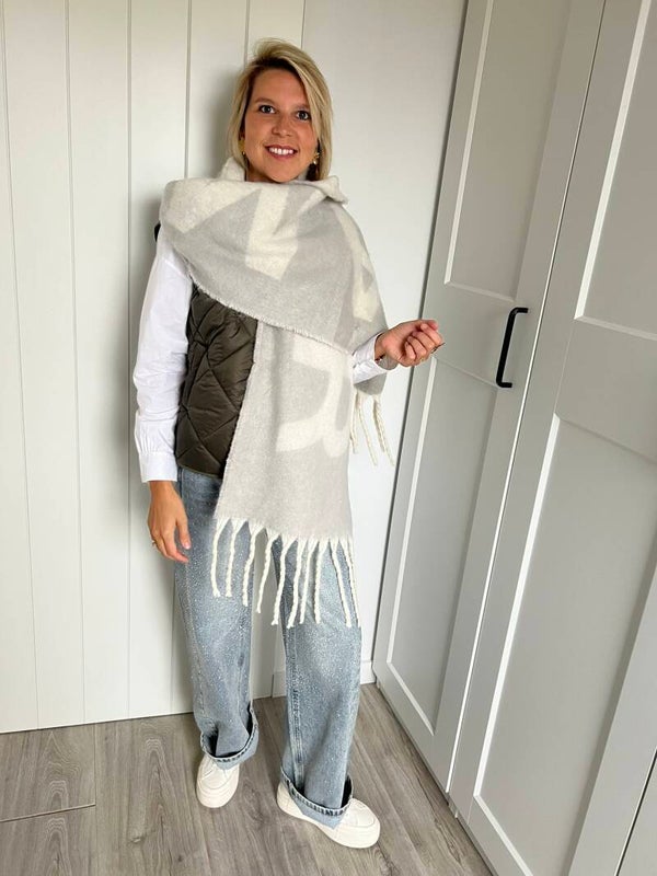 AMOUR Scarf - Gray