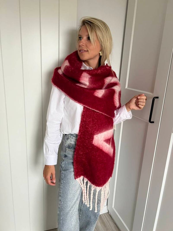 AMOUR Scarf - Red