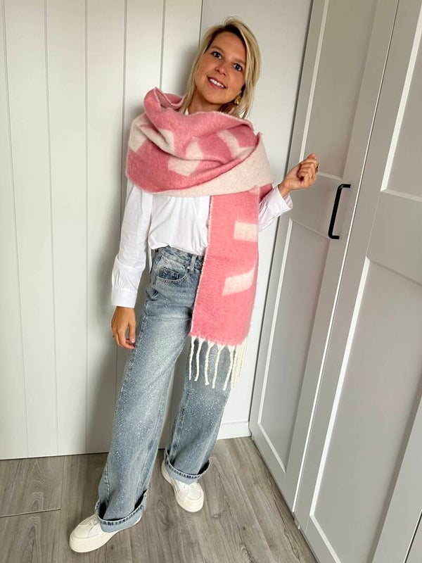 AMOUR Scarf - Pink