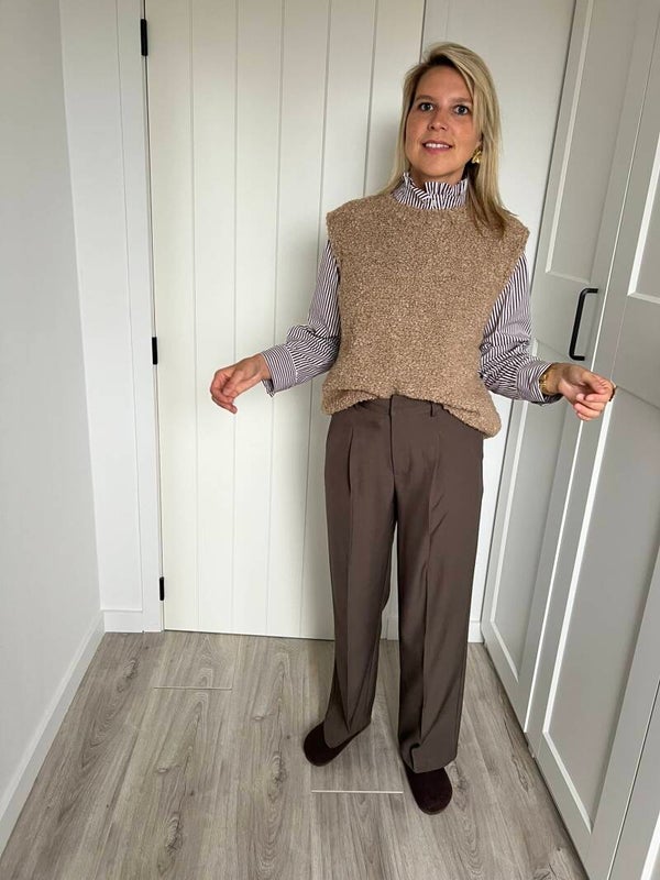 Iza - Taupe Pants
