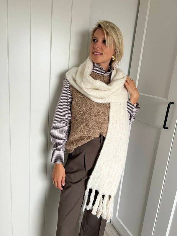 Scarf - Ecru