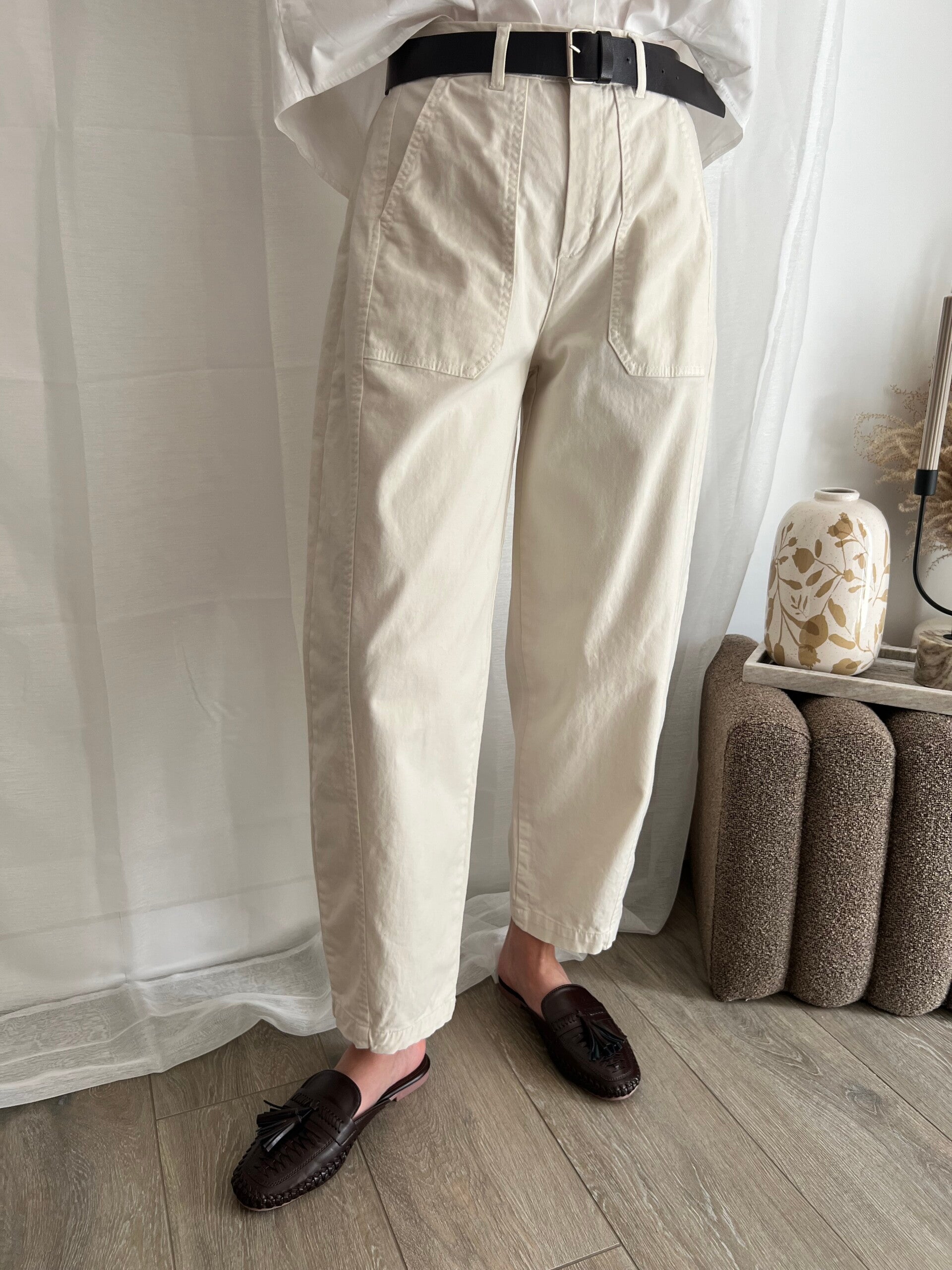 Mirabel - Beige Balloon Pants
