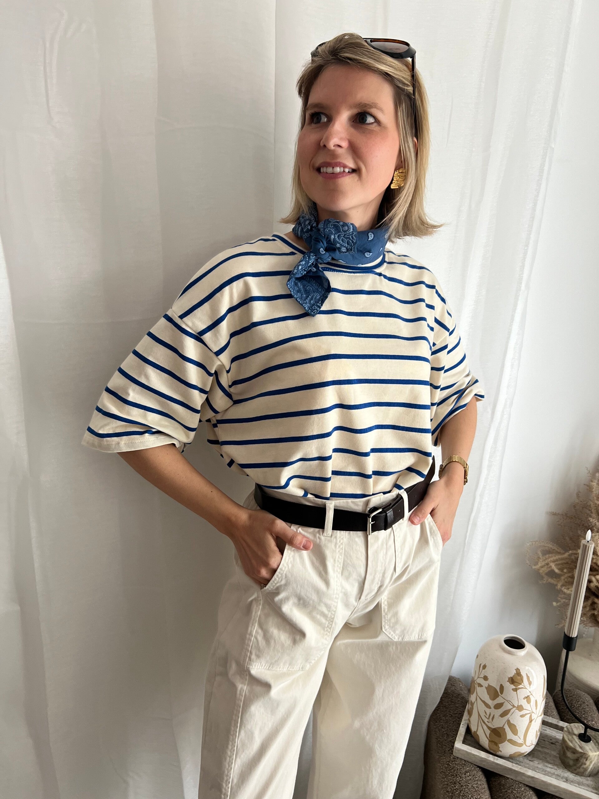 Bandana Scarf - Blue