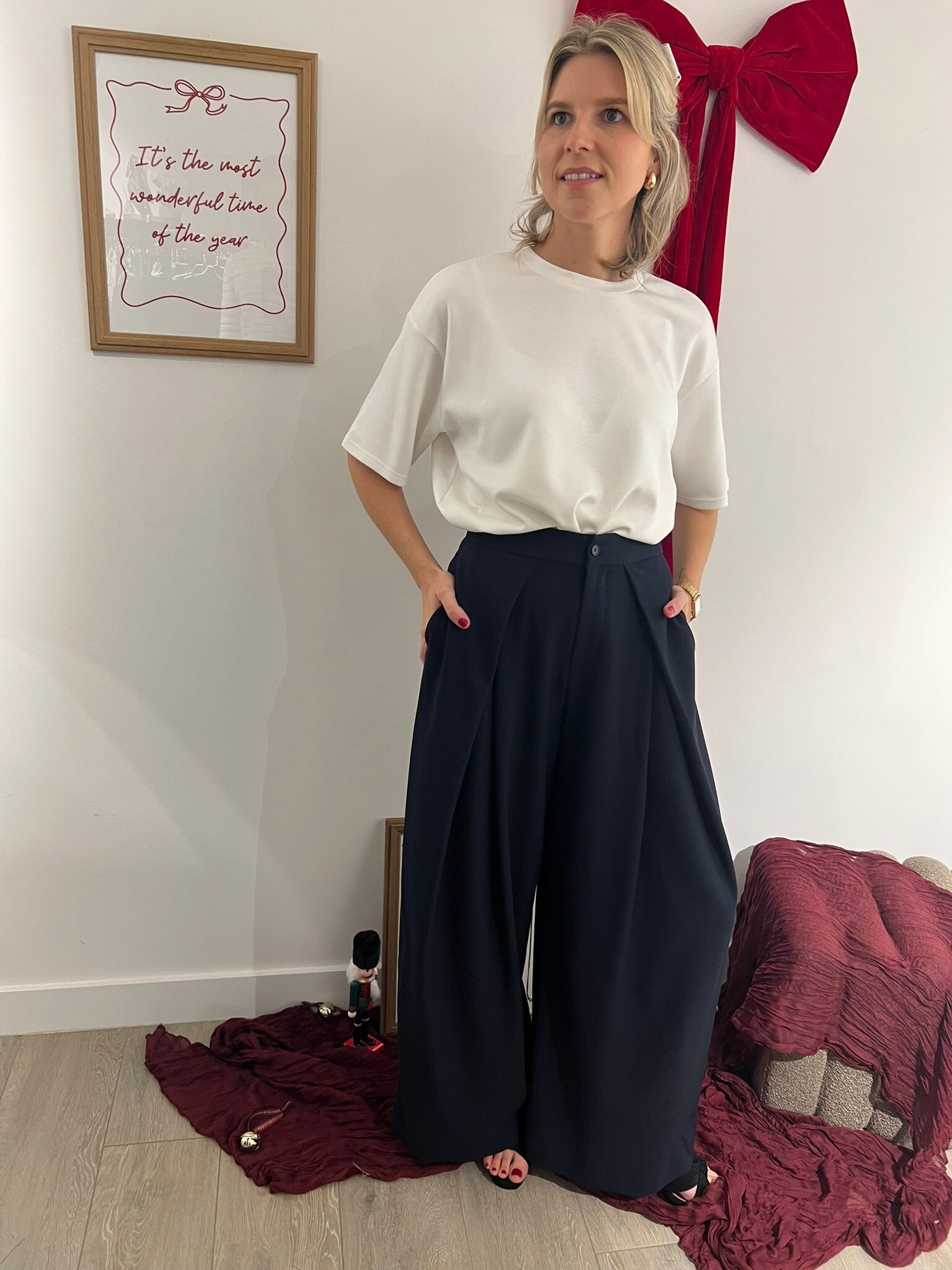 Cyrielle - Navy Pants