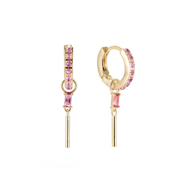 Oorbellen Mira - Roze