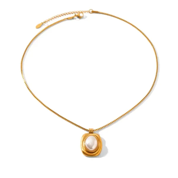 Ketting Solene - Wit
