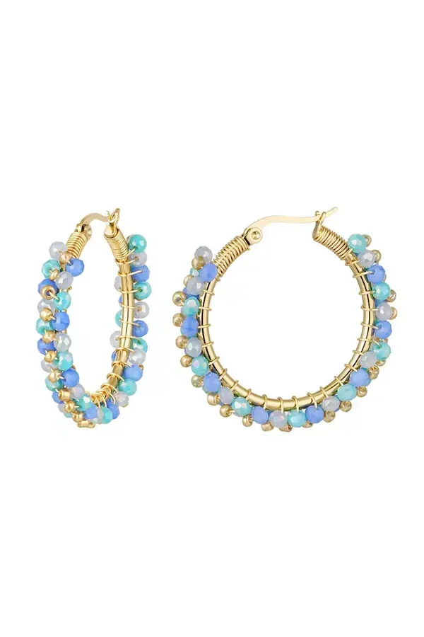 Oorbellen Maeve - Blauw