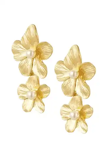 Oorbellen Flora - Goud