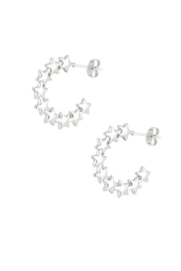 Oorbellen Riley - Zilver