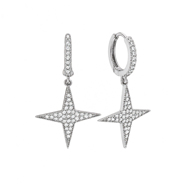 Oorbellen Astraea - Zilver