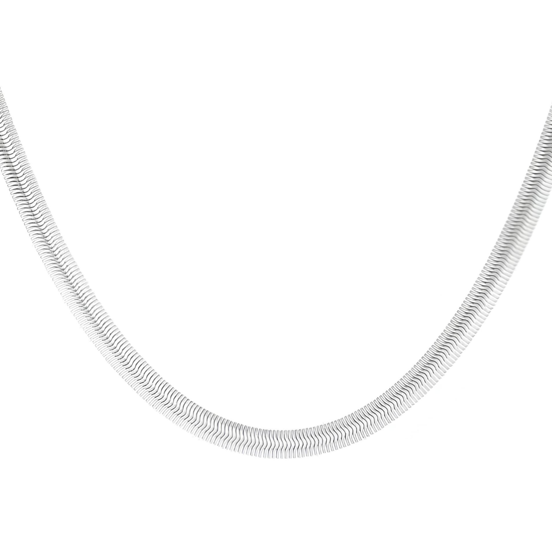 Ketting Vivian breed - Zilver