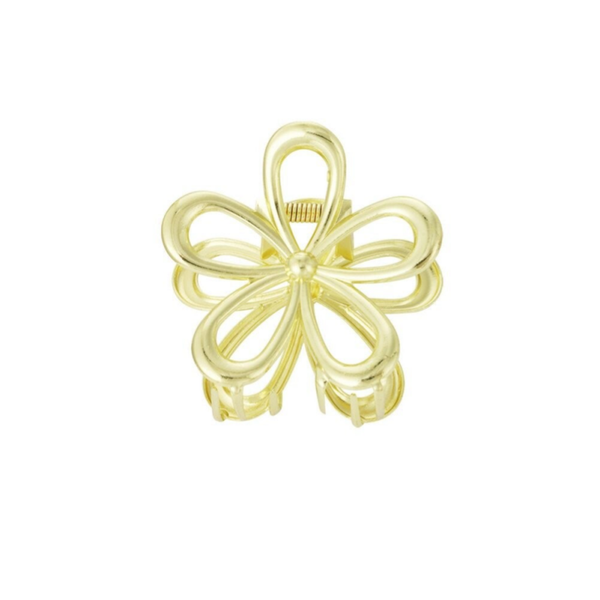 Haarclip Bloem - Goud