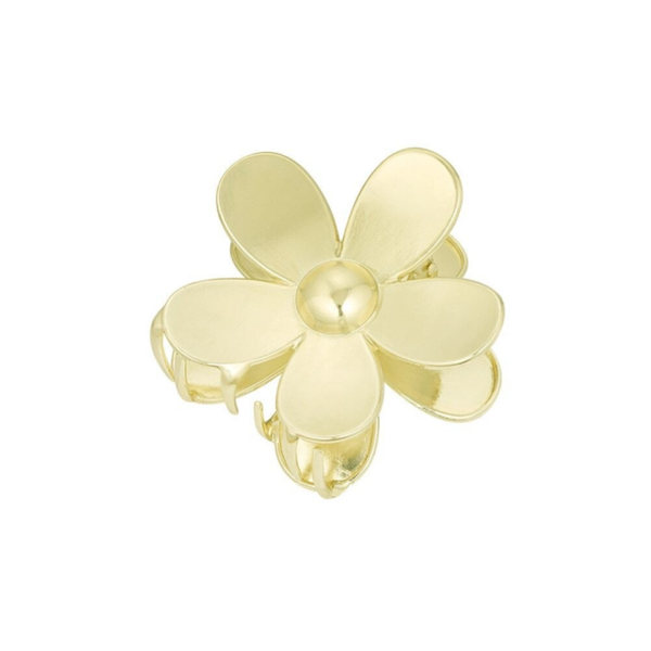 Haarclip Bloem - Goud