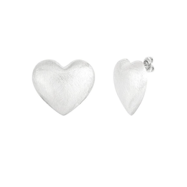 Oorbellen Love - Zilver