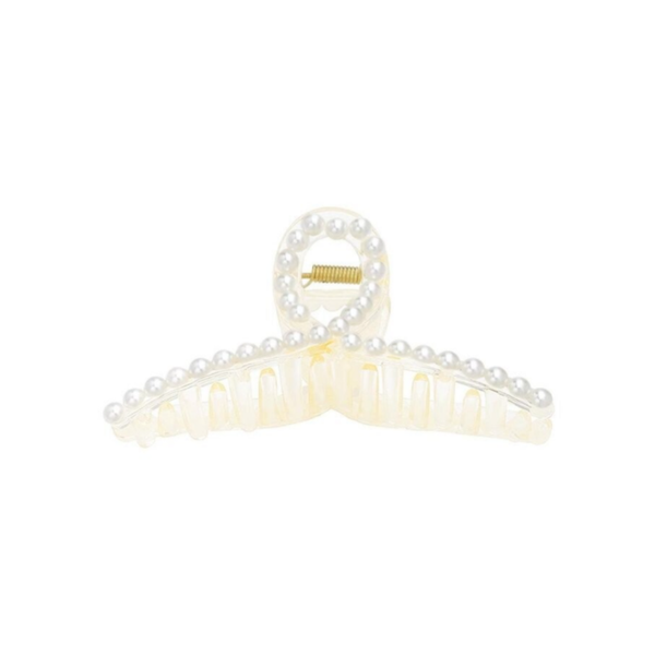 Haarclip Parel - Wit