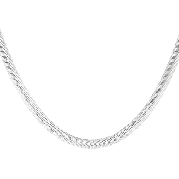 Ketting Vivian breed - Zilver