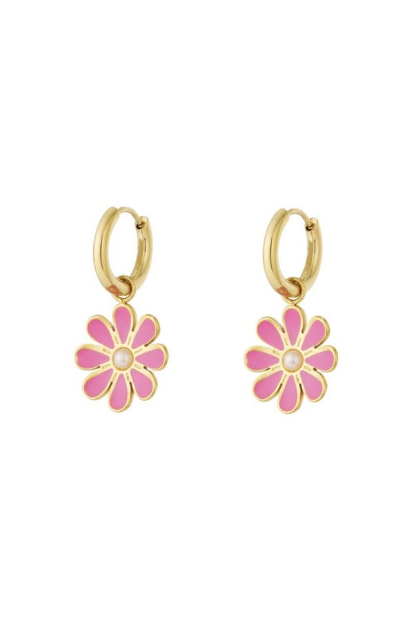 Oorbellen Lizzy - Roze
