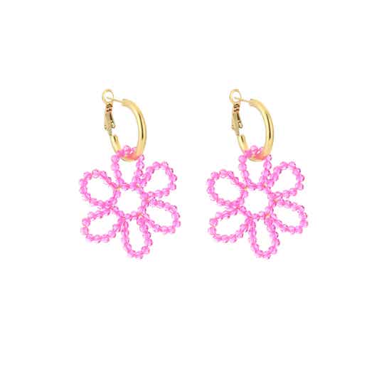 Oorbellen Harper - Fuchsia